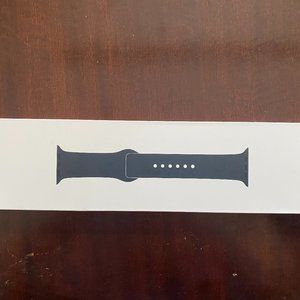 "Midnight" (Black) Apple Watch Sport Band